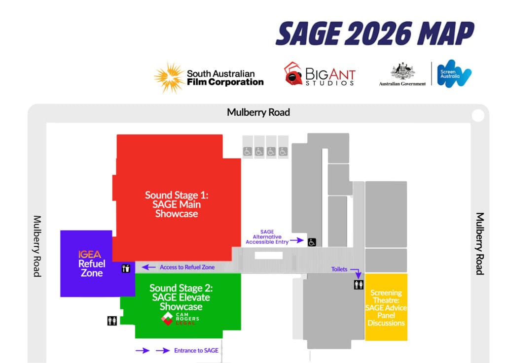 SAGE 2026 venue map